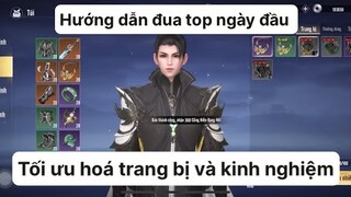 Võ lâm truyền kỳ Max | Hướng dẫn tối ưu trang bị exp ngày đầu cho tân thủ | Tam Thái Tử