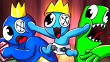 Rainbow Friends But BLUE's BABY!? Roblox Rainbow Friends Animation Compilation | SLIME CAT