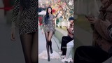 Cute Asian Tall Girl 6.4 feet | Hot Asian dance | Cute Chinese Girl #Shorts