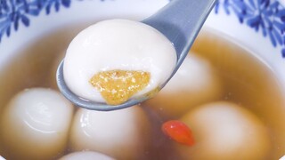 Menghadirkan efek iklan jutaan: Mengapa tangyuan bisa berisi cairan? [Tangyuan Isi Cairan Kacang]
