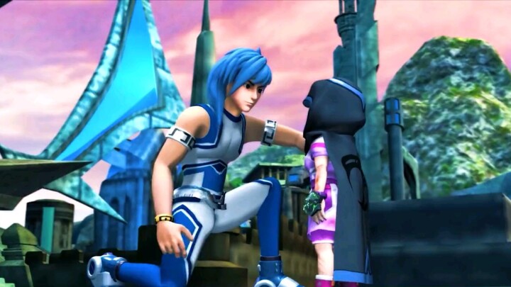 [Super Beast Armor] When she took off her helmet and saw his face, she was relieved