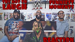 Try Not To Laugh : WWE Funniest Moments Reaction