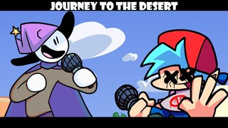 Boyfriend Journey To The Desert With Lemon Demon | FNF MOD