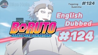 Boruto Episode 124 Tagalog Sub (Blue Hole)