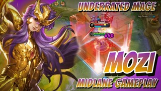 Mozi Midlane Gameplay | Underrated Mage | Best CC | Build and Arcana | Honor of Kings | HoK