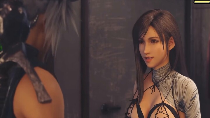 The most rushing fantasy Tifa: Can you stand it when you go out in this outfit?