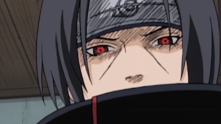 Uncle Itachi didn’t knock because he’s polite.