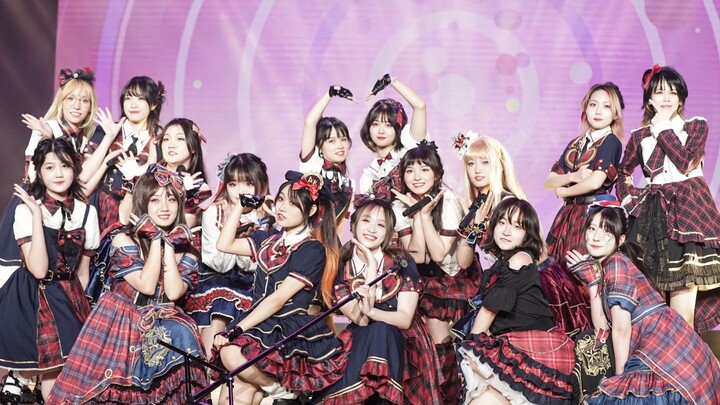 Hibi Koki! AKB48 hadir secara daring di aula Universitas Komunikasi Tiongkok | Panggung yang sangat 