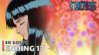 One Piece - Ending 17 【Asu wa Kurukara】 4K 60FPS Creditless | CC