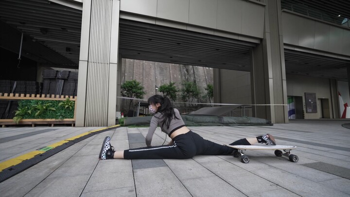 May quá hồi mới tập trượt ván mà tôi đã học nhảy…