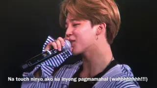 BTS Speaking Tagalog Day1 WingsTour Philippines