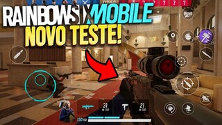 FINALMENTE! RAINBOW SIX MOBILE NOVO TESTE PARA ANDROID!