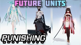 Punishing: Gray Raven Global - Future Units &  Skins