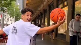Street basketball challenge! Can you make the shot?