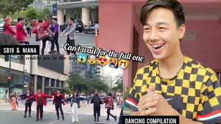 SB19 Dancing W/ Niana Guerrero on street Compilation [03-11-22] | REACTION