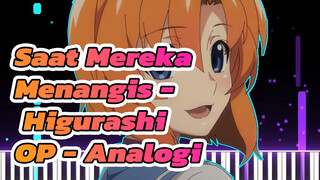 Saat Mereka Menangis - Higurashi | OP - Analogi | Versi Piano (MIDI)