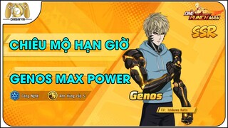 One Punch Man: The Strongest VNG: CÙNG S128 TOJI TẤT TAY 180 VÉ ĐEN TÌM KIẾM GENOS MAX POWER