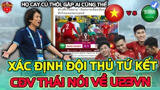 Vừa Kết Thúc Bảng D, U23 Việt Nam Xác Định Đối Thủ, CĐV Thái Lan Nói Lời Cay Cú