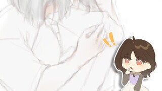 When yah dipeluk ayang? | oc speedpaint