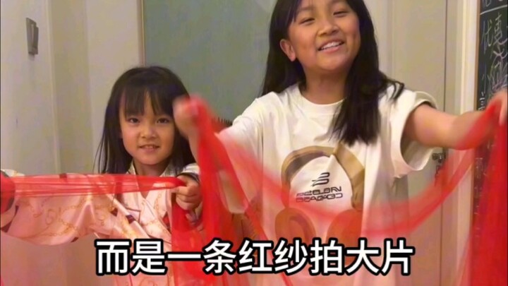 Challenge: Shooting a blockbuster with just one red silk scarf!!!