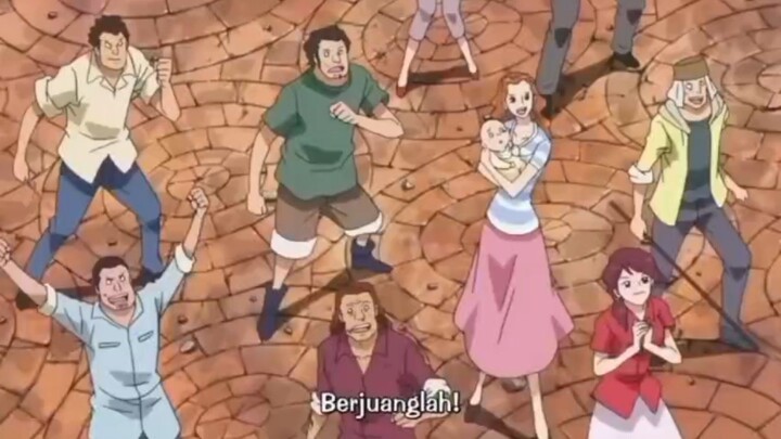 anggota Luffy berkumpul
