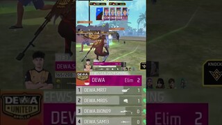 BOOYAH PERTAMA RRQ KAZU DI #FFWSEEA