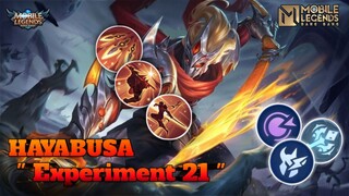 AKHIRNYA NIH HERO DIBUFF JUGA !! || GAMEPLAY - HAYABUSA EXPERIMENT 21 - MLBB