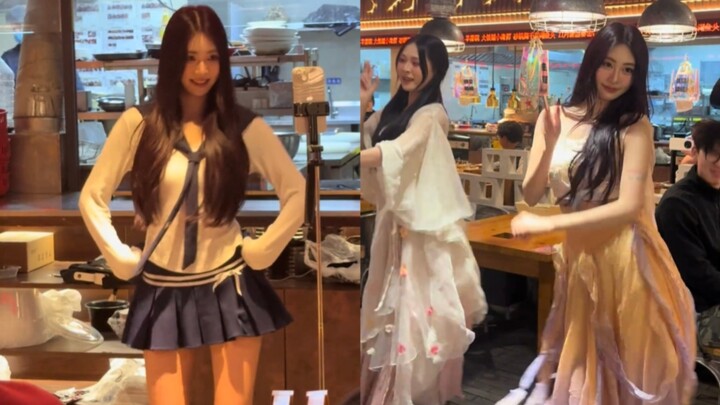 Are the beauties at this street food stall seriously this hot? I can’t even focus on eating!