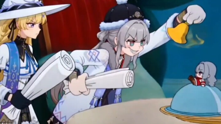[Nuo and Phoebe] Phoebe: “Take another look behind you!”