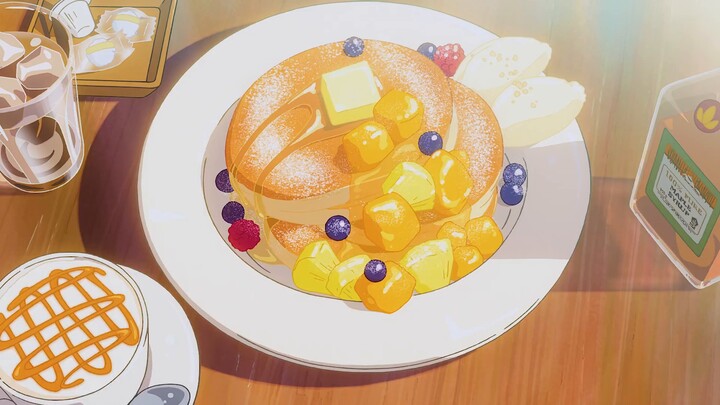 [MAD·AMV] Makoto Shinkai dalam anime makanan