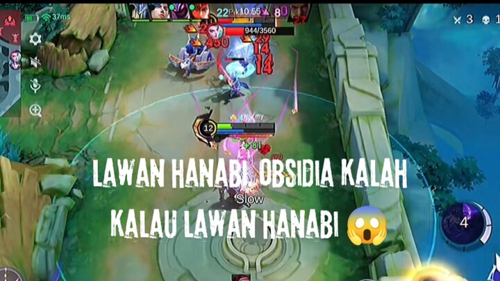 Lawan Hanabi. Obsidia Kalah Kalau Lawan Hanabi 😱