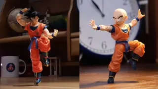 Dragonball Z - Drunken Master By Goku and Shaolin Kung Fu by Krillin | Stop Motion