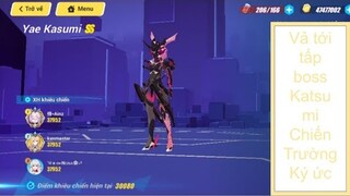 Honkai impact. Test boss Yae Katsumi chiến trường kí ức(điểm siêu đẹp)