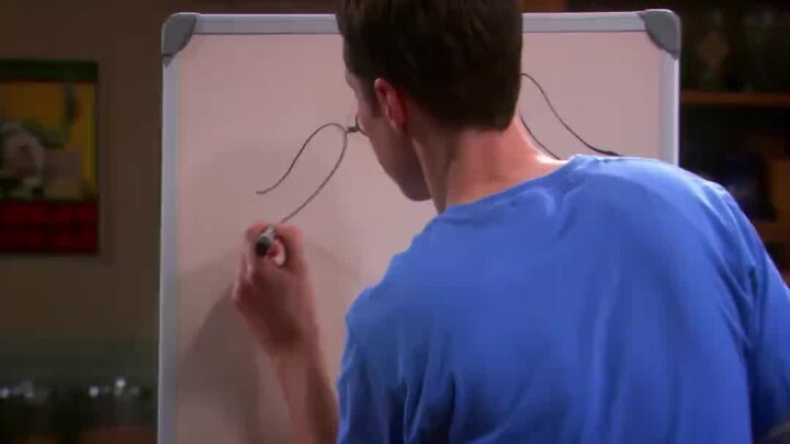 Adegan ikonik The Big Bang Theory: “Aku Gambar, Kamu Tebak” ala Sheldon
