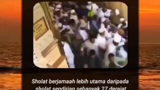 liat ini otomatis para cowo Langung sholat berjamaah di masjid