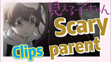 [Mieruko-chan]  Clips | Scary parent