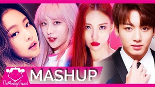 BTS x BLACKPINK x EXID/ SUNMI - 'I Love You /See U Later/ So What/ Siren' MASHUP