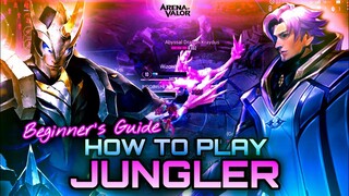 How To Play Jungler | With Voice-over | Beginner's Guide | ft. Zephys, D'Arcy | AoV |RoV | Liên Quân
