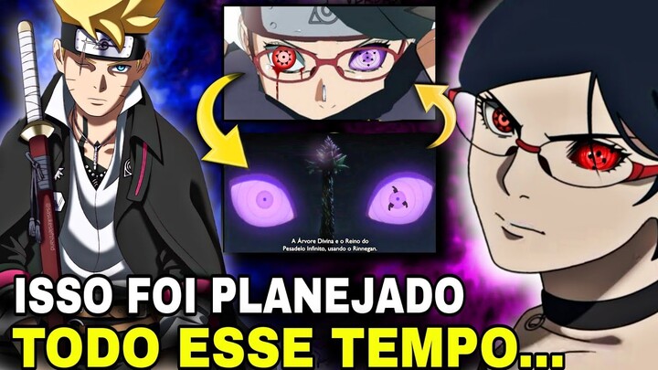 MANOOOO!! A SARADA NÃO TERÁ SUSANOO IGUAL OS OUTROS E NEM RINNEGAN MAS... Boruto Vortex