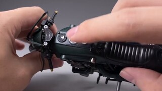 Sepeda motor adalah cara yang tepat! Kepala bermata merah hanya nomor dua! shf battle locust kamen r