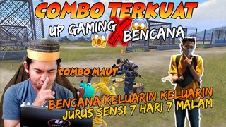 COMBO MAUT BENCANA X UP GAMING !!! BENCANA SAMPAI KELUARIN SENSI RAHASIA!!! | PUBG Mobile