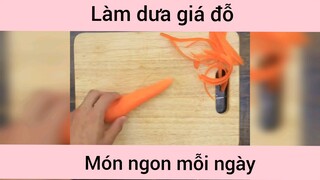 Làm dưa giá đỗ