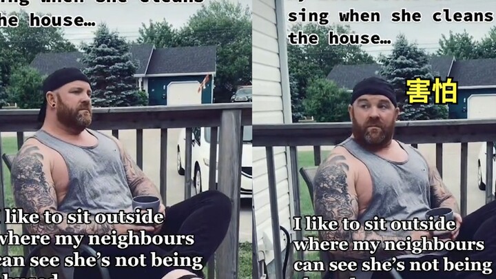 Hilarious! A woman's singing voice was so "beautiful" that her husband had to sit outside and prove 