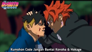 Rela Dibantai Musuh.! Kawaki Meminta Dibunuh Code Demi Nanadaime & Konoha Tak Hancur - Boruto Ch 62