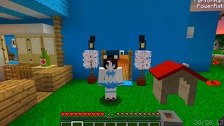 Mèo Simmy Bị Gia Đình Người Sói Siro Bắt Cóc Về Làm Con Trong Minecraft