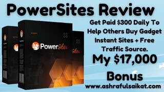 PowerSites Review - Create Profitable Tech Portals In Seconds (By Daniel Adetunj