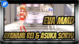 Bad Apple / Ayanami Rei / Asuka Soryu | EVA MMD_2