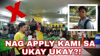 NAG APPLY KAMI SA UKAY UKAY ?! (Di namin inexpect ang nangyari) | ARKEYEL CHANNEL