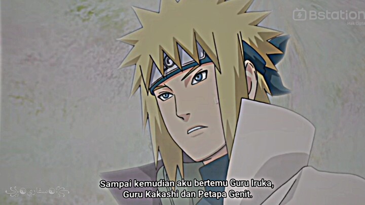 topeng Naruto ke buka ketika ketemu sama bapak nya yondaime 🎭