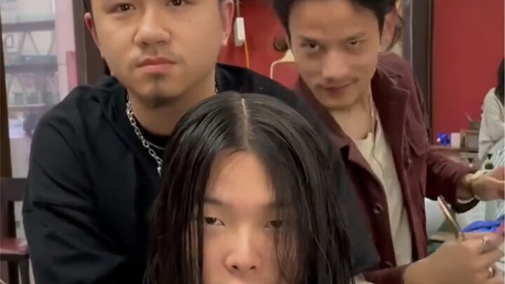 This guy’s been growing his hair for three years just to try out an anime protagonist’s hairstyle—gu